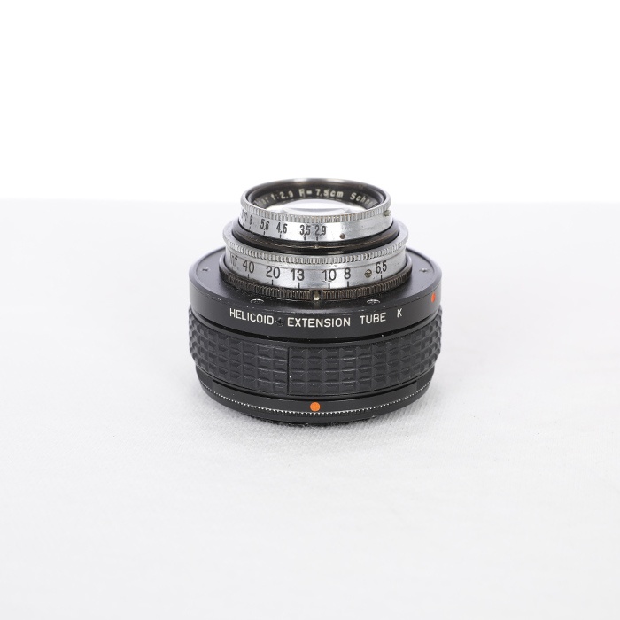 シュナイダー Schneider Radionar 7.5cm/2.9（ニコンFマウント改）ヘリコイドリング付