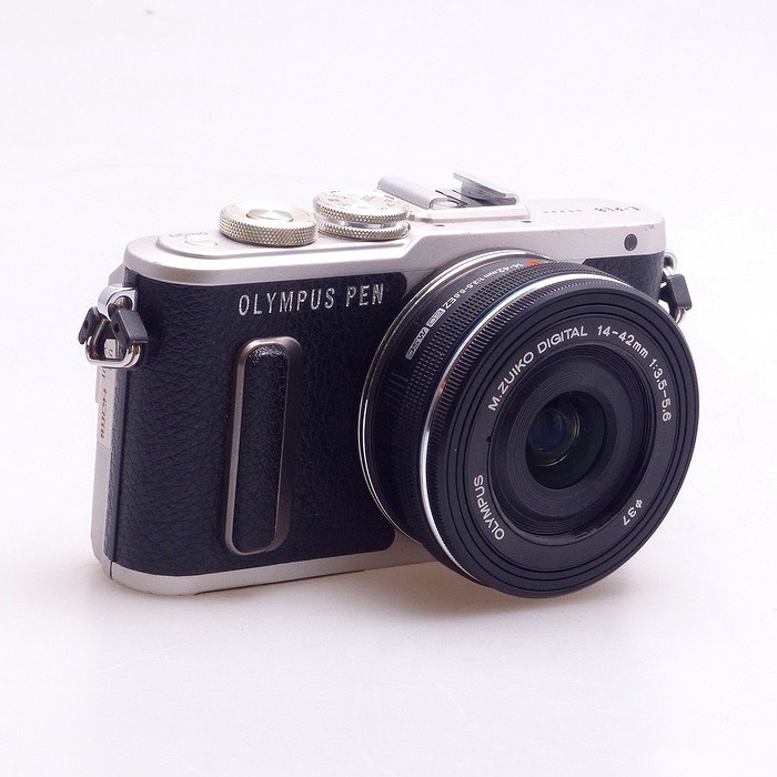 オリンパス E-PL8 14-42EZレンズキツト ブラツク ※充電器欠品