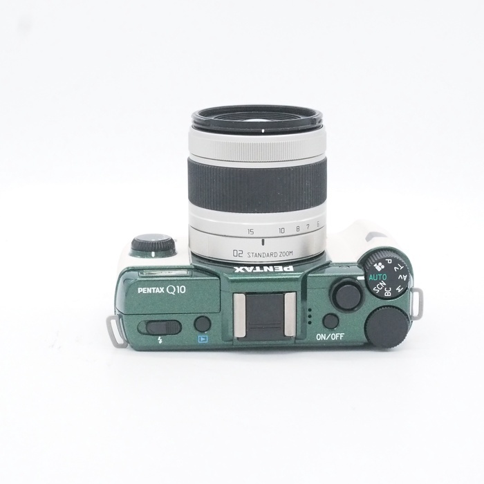 ペンタックス Q10 ズームキツト メタルグリーン/ホワイト 089
