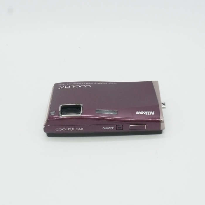 ニコン COOLPIX S60 ワインレツド