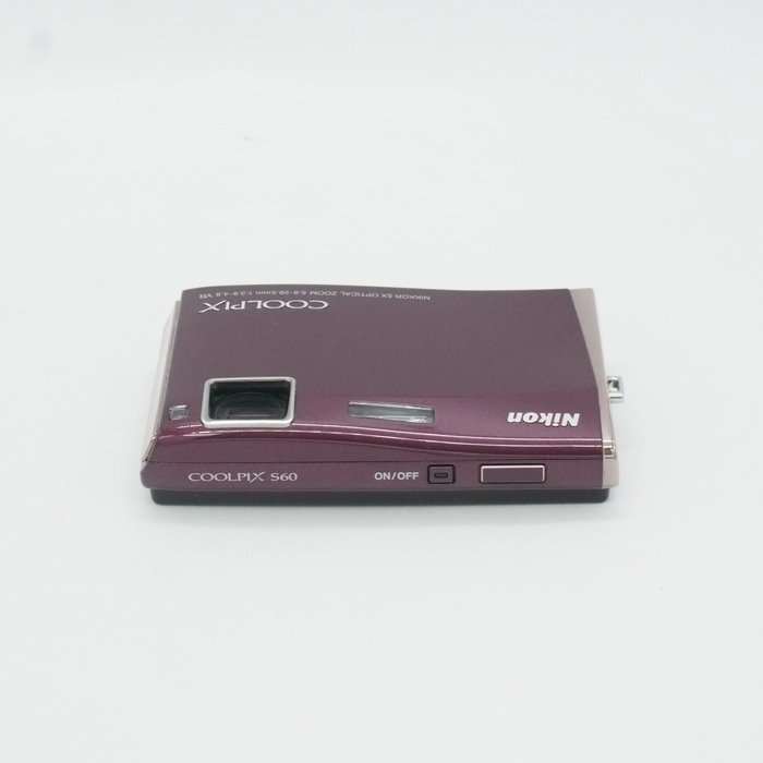 ニコン COOLPIX S60 ワインレツド