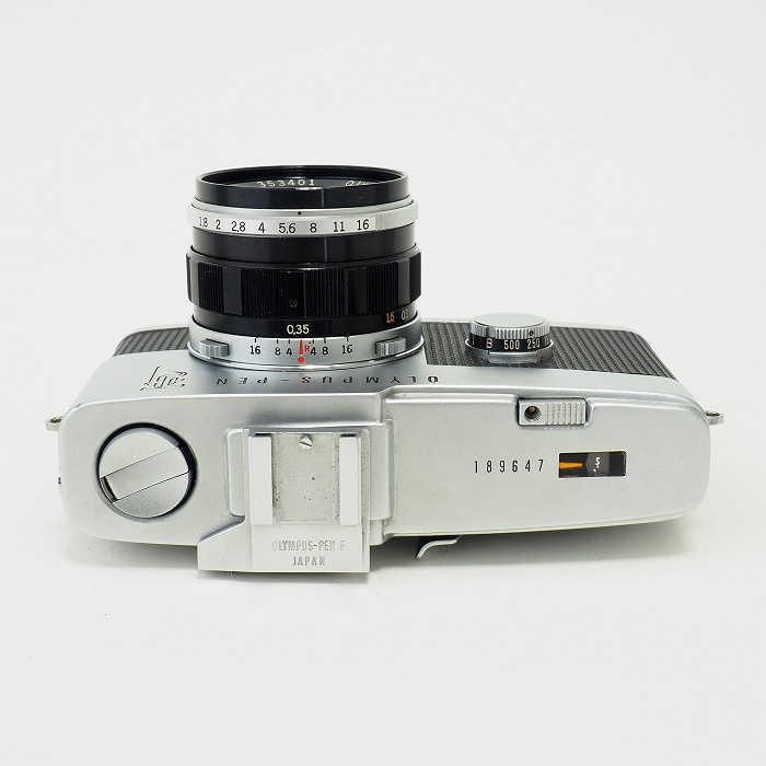 オリンパス PEN-F+F.ズイコー オートS 38/1.8