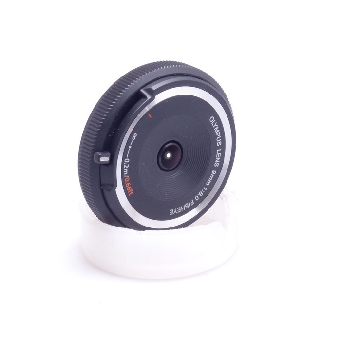 オリンパス 9/F8.0 Fisheye BCL-0980 BLK ボデイキヤツプレンズ