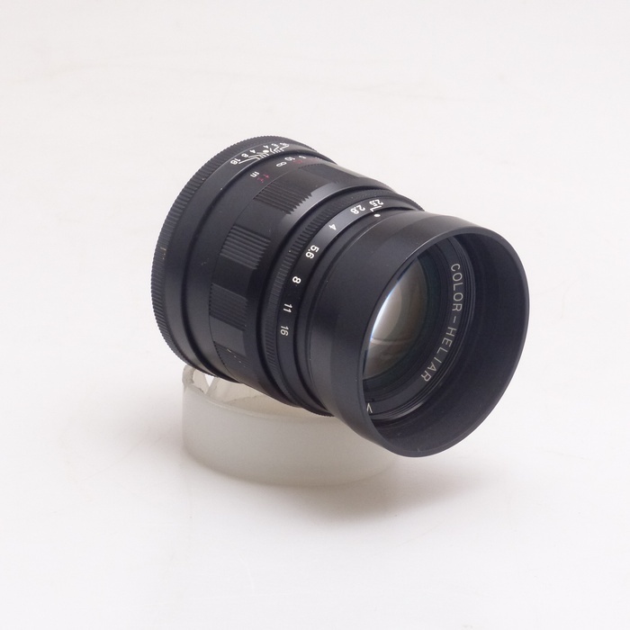フォクトレンダー Color Heliar 75/F2.5 ブラック