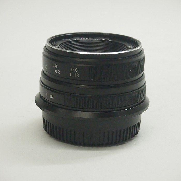 七工匠 7ARTISANS 25/1.8 ブラック M4/3用