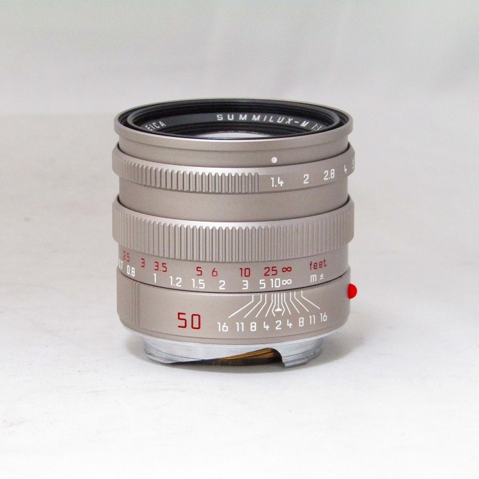 ライカ ズミルックス M50/1.4 フード組込 チタン