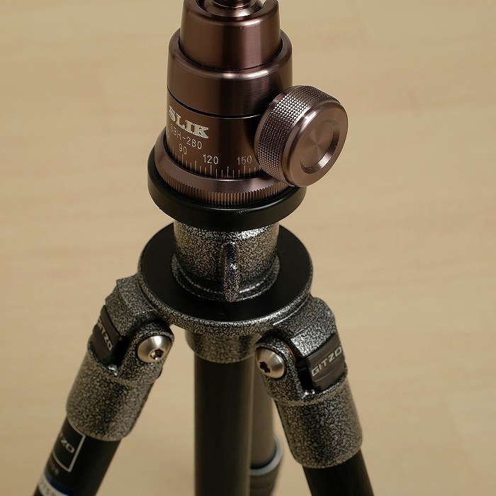 ジッツオ 三脚G1198+スリック雲台SBH-280