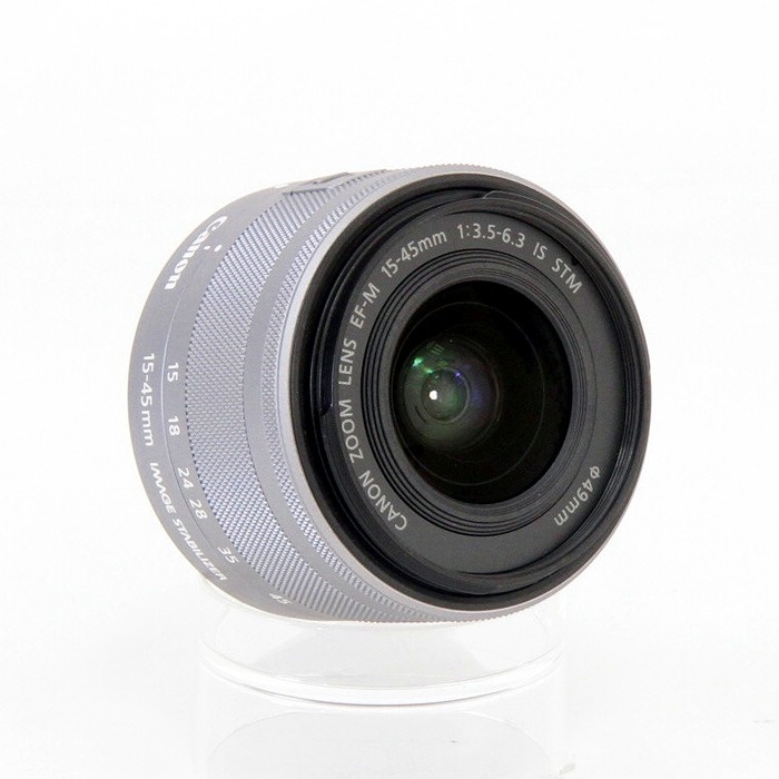 キヤノン EF-M15-45/F3.5-6.3 IS STM シルバー