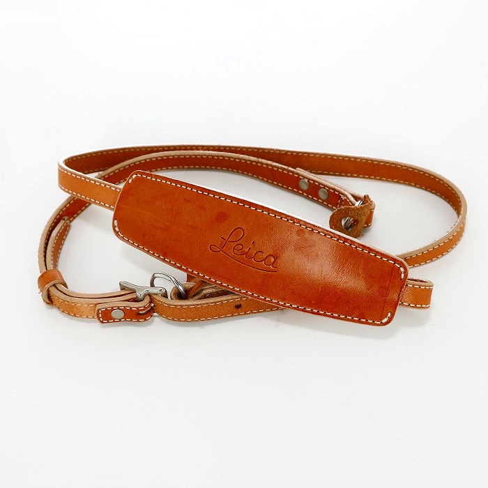 ソノタ Leica ロゴ付き ストラップ ブラウン
