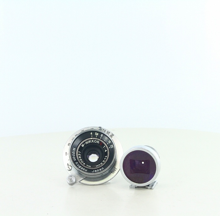 ニコン W-NIKKOR-C L2.5cm/4 + 専用ファインダー