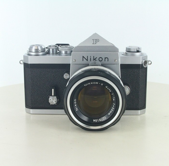 ニコン Fアイレベル 後期 + オート50/1.4
