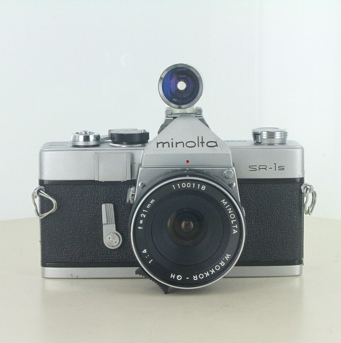 ミノルタ SR-1s+WロッコールQH21/4+21mmファインダー