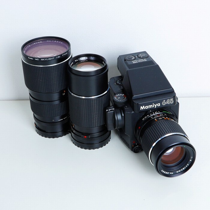 マミヤ M645スーパー+レンズ3本(150、210、75-150)