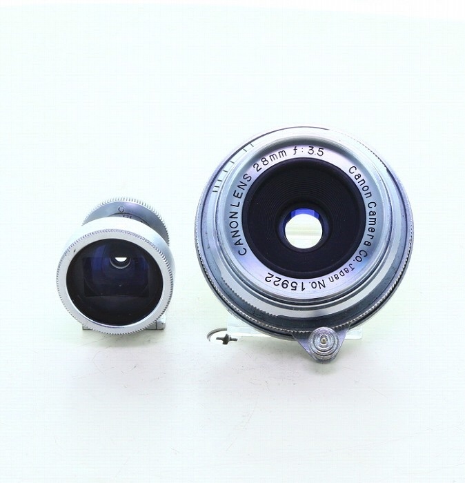 キヤノン L28/3.5+ニコンファインダー