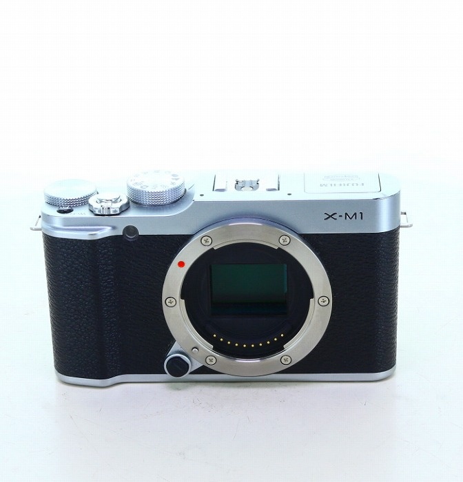 フジフイルム X-M1 シルバー ボディ