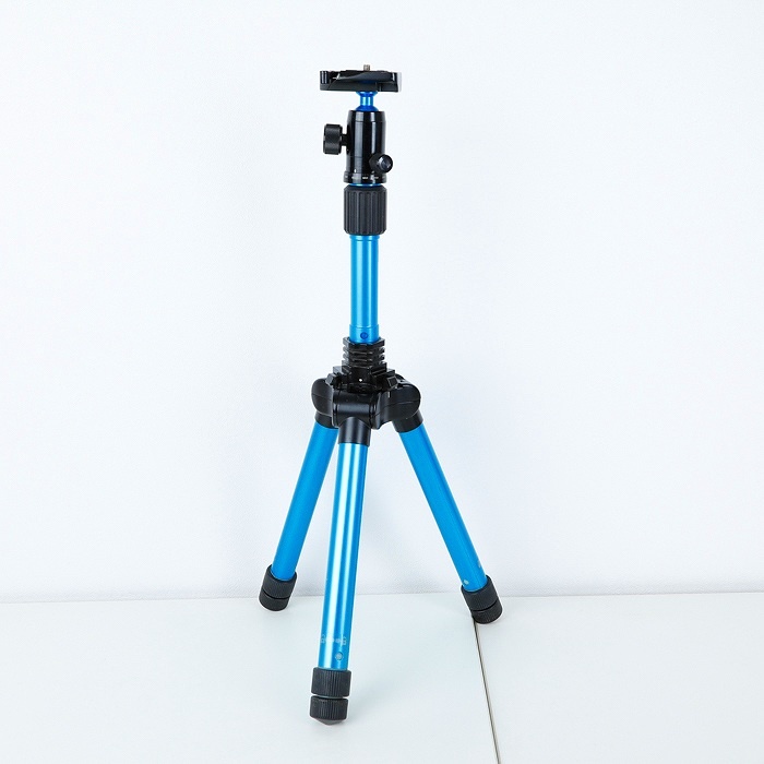 ベルボン UT-43Q ブルー+自由雲台 QHD-U4Q