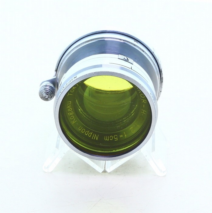 ニコン L NIKKOR 5cm/2(捨て番806）＋純正Y3フィルター（MIOJ）