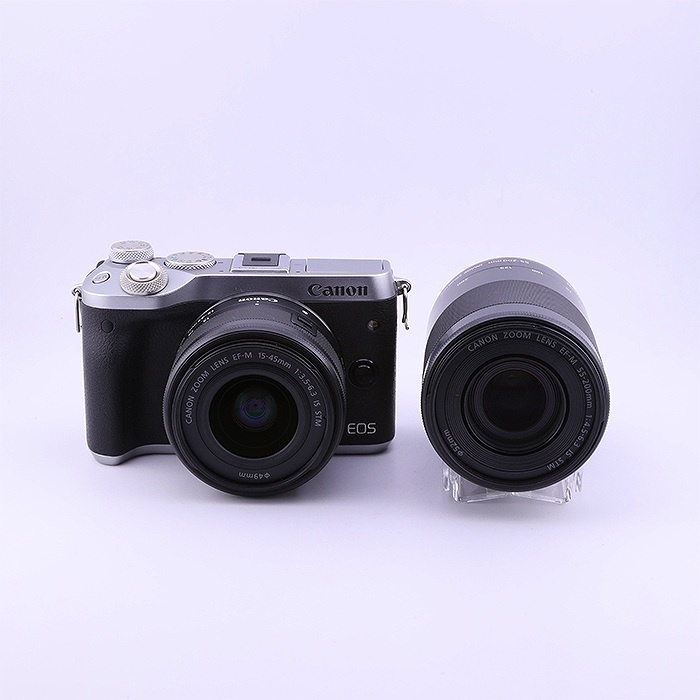 キヤノン EOS M6 ダブルズームキツト シルバー
