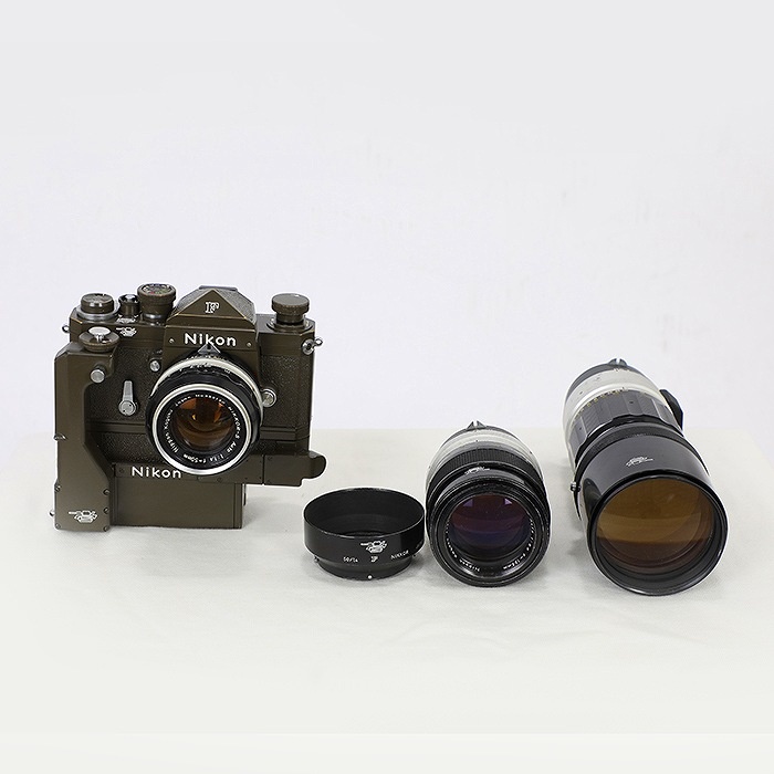 ニコン Fアイレベル陸上自衛隊対寒仕様（F-36・50/1.4・135/2.8・300/4.5）