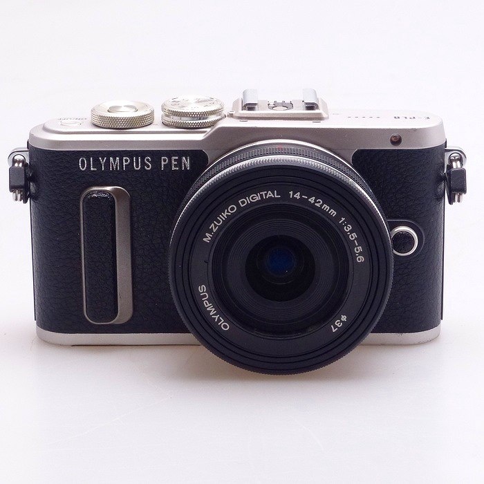 オリンパス E-PL8 14-42EZレンズキツト ブラツク ※充電器欠品