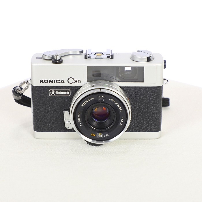コニカ C35 Flashmatic (HEXANON38/2.8) シルバー