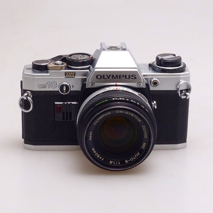 オリンパス OM-10 シルバー+50/1.8