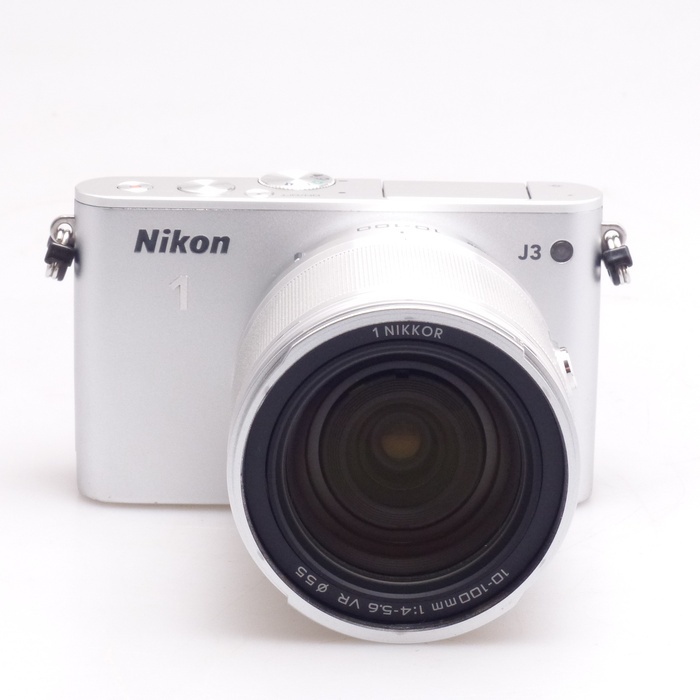 ニコン Nikon1 J3 コガタ10バイズームキツト シルバー