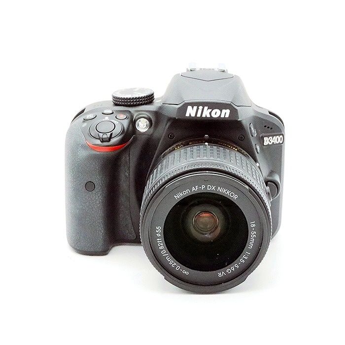 ニコン D3400 18-55VR レンズキツト ブラツク
