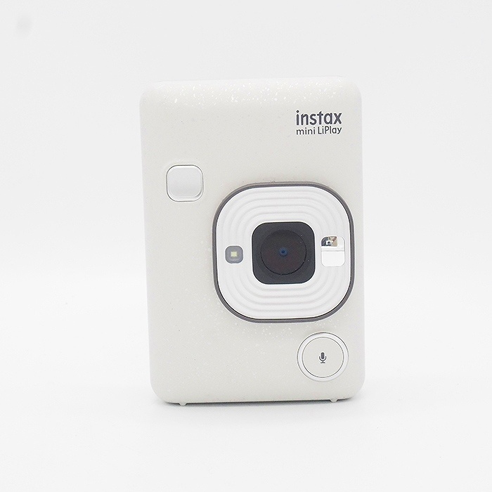 フジフイルム INSTAX MINI LIPLAY ストーンホワイト