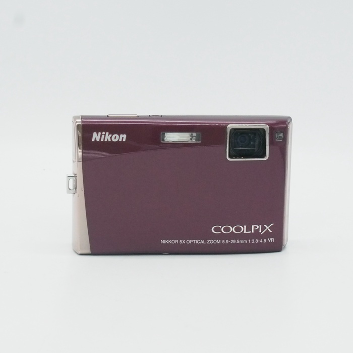 ニコン COOLPIX S60 ワインレツド