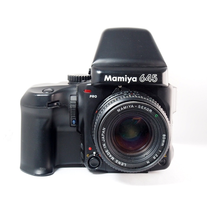 マミヤ 645 PRO+80/2.8N+ワインダー+120ホルダー