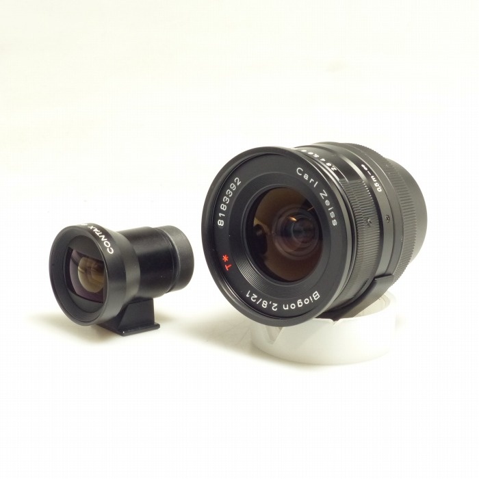 コンタックス G Biogon T 21/2.8 BK ファインダー付き