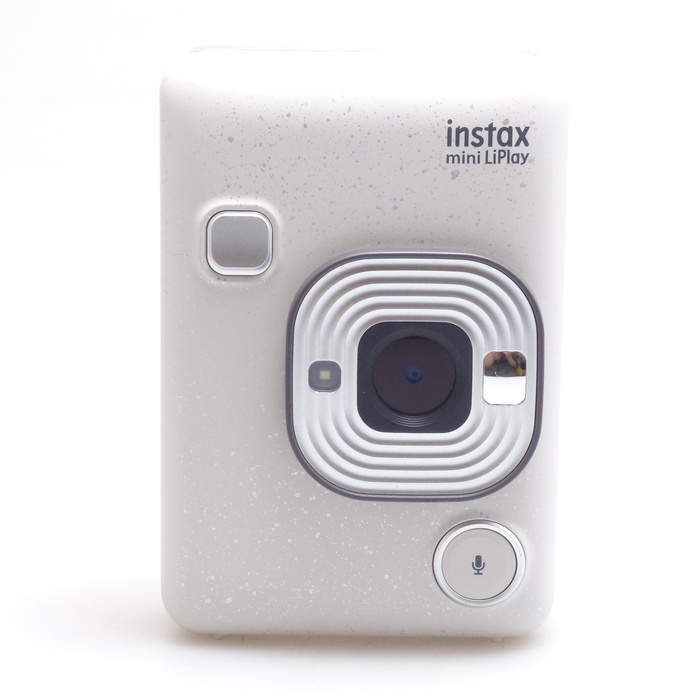 フジフイルム INSTAX MINI LIPLAY ストーンホワイト
