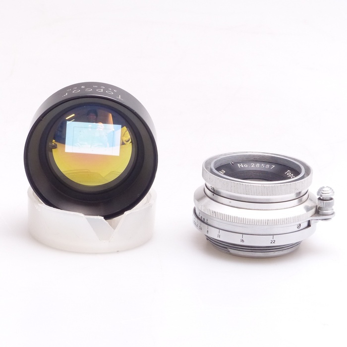 TOPCON TOPCOR 3.5cm/2.8 (L39) 3.5cm/5cm兼用ファインダー付き