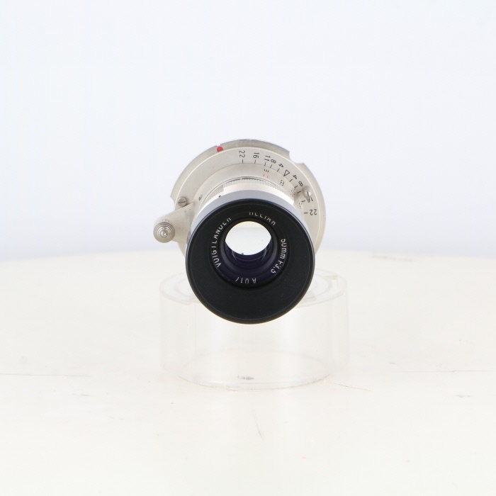 フォクトレンダー HELIAR 50/3.5 ニッケルメッキ Mマウント改造