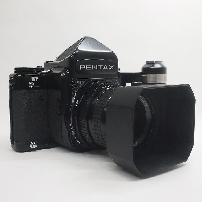 ペンタックス 67+TTLファインダー+SMC-P105/2.4+グリップ
