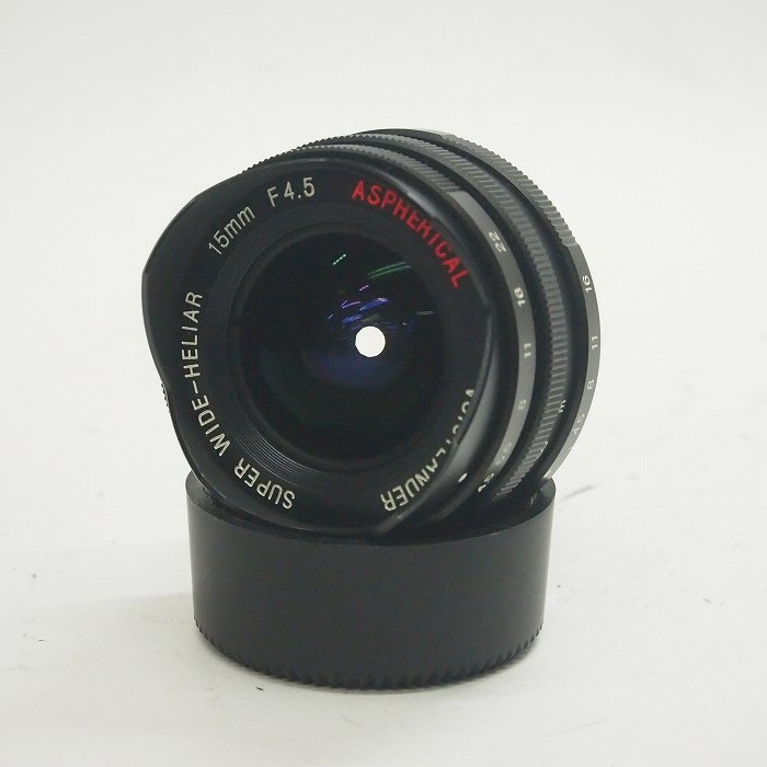 フォクトレンダー スーパーワイドヘリアー 15/4.5(L39)+ビューファインダー ブラック