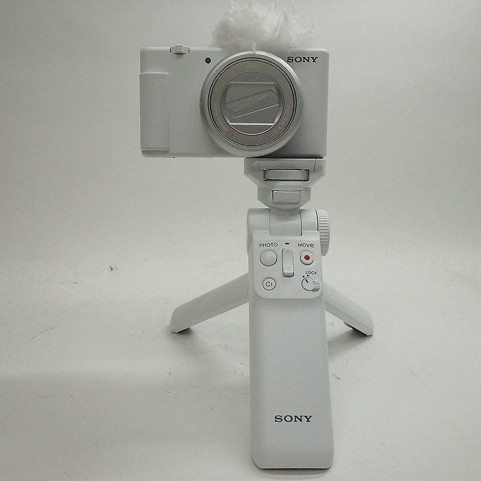 ソニー VLOGCAM ZV-1II シューティンググリップキット ホワイト      