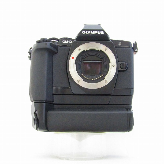 オリンパス OM-D E-M5 ブラツク+HLD-6G