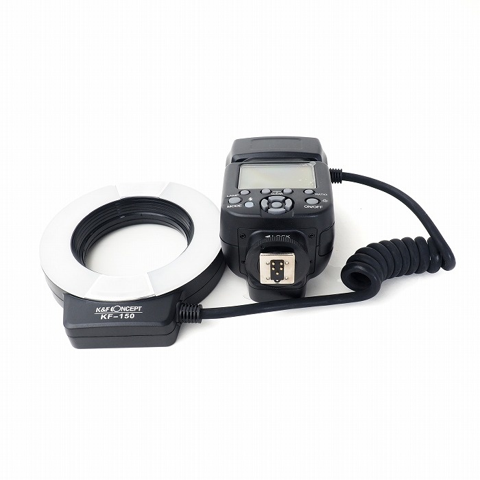 K&F CONCEPT KF-150 スピードライトTTLマクロリング キヤノン用