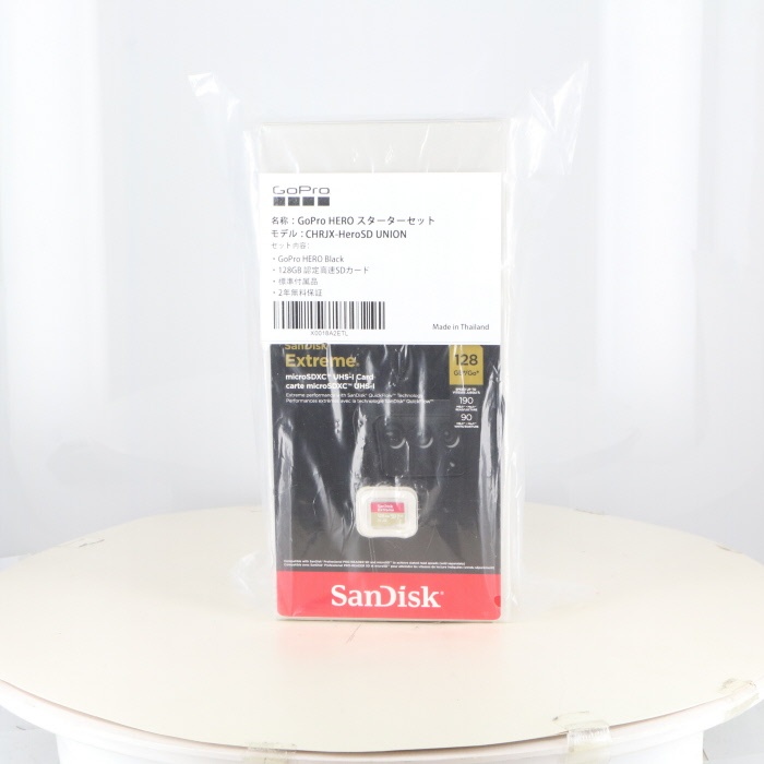 GoPro HERO 4K スターターセット[CHDHX-131-JP+microSD]