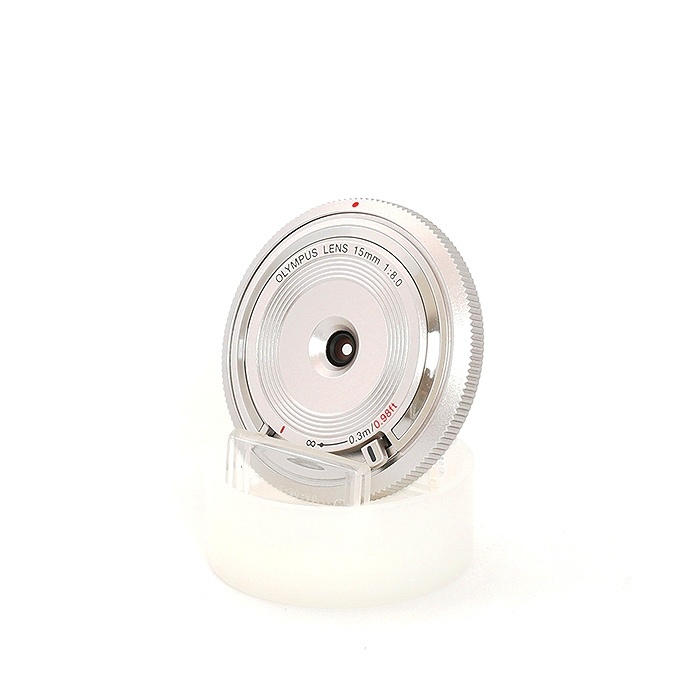 オリンパス 15/8 BCL-1580 ボディキャップレンズ シルバー