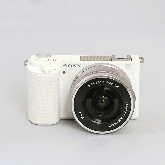 ソニー VLOGCAM ZV-E10L W パワーズームレンズキット ホワイト