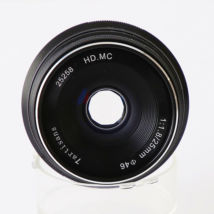 七工匠 7ARTISANS 25/F1.8 BK フジX