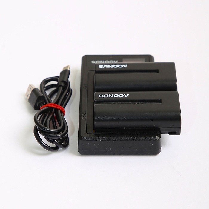 ソノタ SANOOV バッテリー(NP-F550/NP-F570)×2、充電器