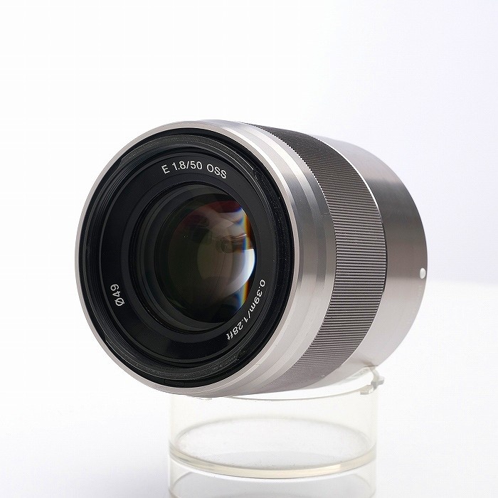 ソニー E50/1.8 OSS シルバー