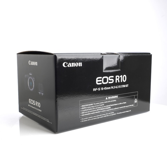 キヤノン EOS R10 RF-S18-45 IS STM レンズキツト