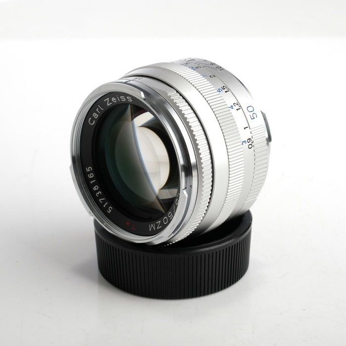 コシナ カールツアイス Cゾナー T 1.5/50 ライカM シルバー