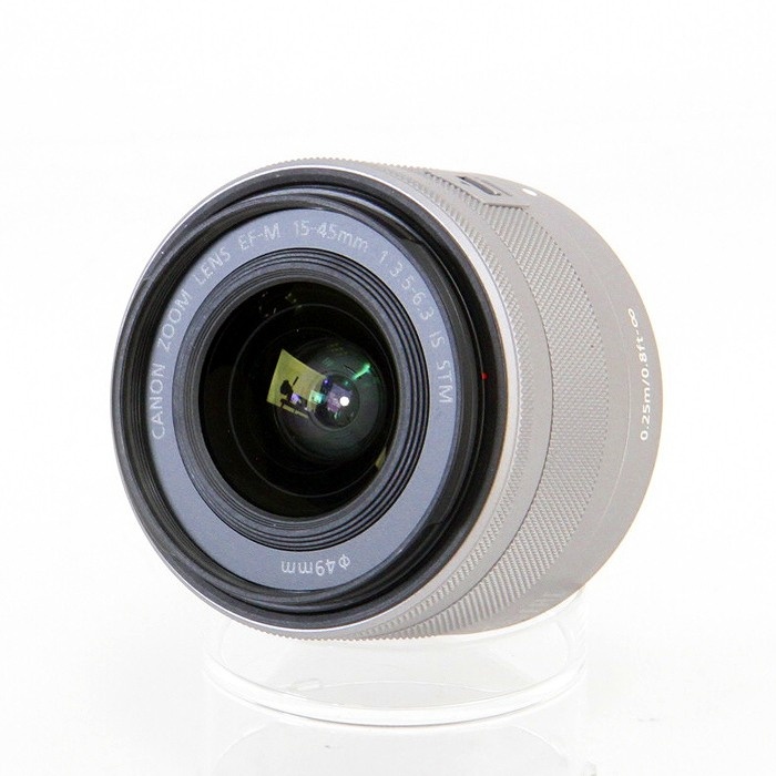 キヤノン EF-M15-45/F3.5-6.3 IS STM シルバー