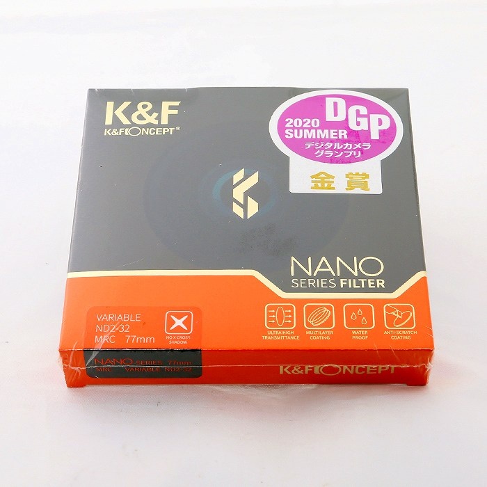 K&F CONCEPT K&F KF-77NDX2-32 バリアブルNDフイルター